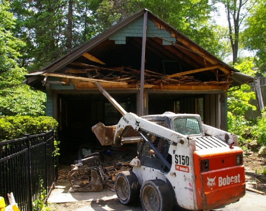 garage demolition in Hammonton, nj